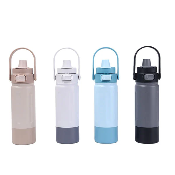 Stainless Steel Sports Bottle with Handle